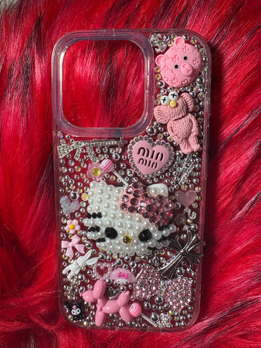 Custom hello kitty phone junk case